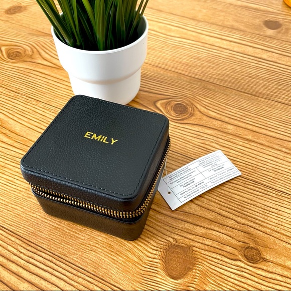 Accessories - Personalized Travel Jewelry Box 4x4x3